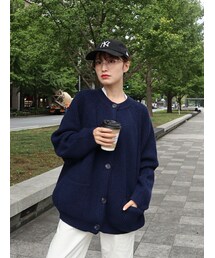 neam | loose volume knit cardigan(カーディガン/ボレロ)