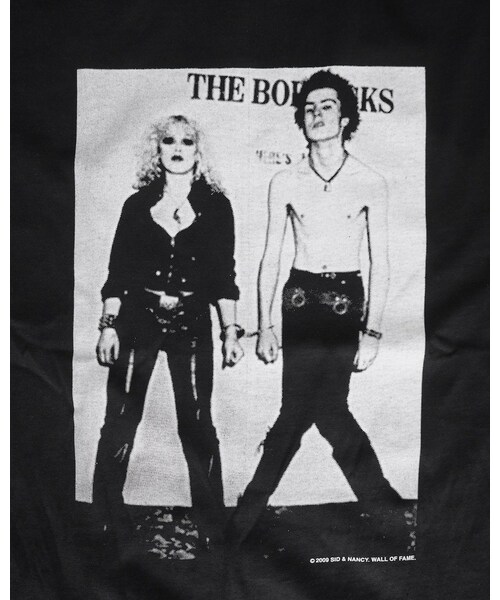 A.D.G（エーディージー）の「SID&NANCY Photo T-shirts (black)（Tシャツ/カットソー・レディース・ブラック・FREE）」の8枚目の写真