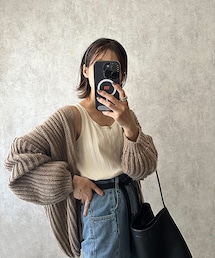 DHOLIC | ざっくりニットカーディガン(カーディガン/ボレロ)