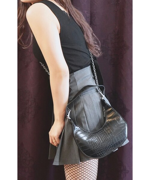 A.D.G(エーディージー)の「Back Ribbon No-sleeve Tops (black)(タンクトップ・レディース・ブラック・FREE)」の1枚目の写真
