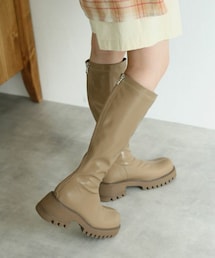 Crisp | チャンキーロングブーツ[c3R3118b](ブーツ)