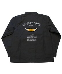 SEVENTY FOUR(セブンティーフォー) / WIND BRAKER JKT(HELL ON WHLLES)(STF22SF19)(コーチジャケット)