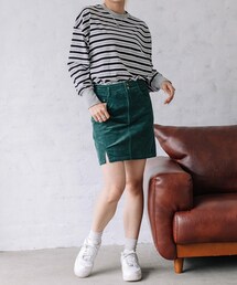Flugge（フラッジー）の「corduroy mini SK（スカート・レディース）」