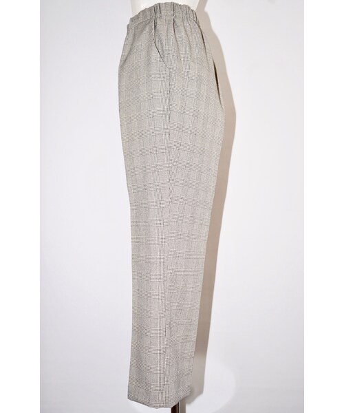 A.D.G(エーディージー)の「Gun Club Check Easy Tapered Pants (beige)(スラックス・レディース・ベージュ・FREE)」の8枚目の写真