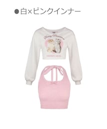 萌えCATSスウェット×タンクトップセット-全２色-