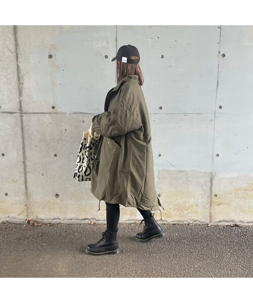 copine（コピン）の「M65 キルティングライナー付き3WAYモッズコート（モッズコート・レディース・グリーン・M）」の2枚目の写真