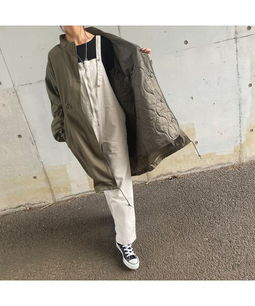 copine（コピン）の「M65 キルティングライナー付き3WAYモッズコート（モッズコート・レディース・グリーン・M）」の5枚目の写真