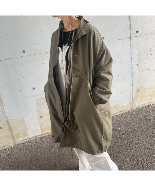 copine（コピン）の「M65 キルティングライナー付き3WAYモッズコート（モッズコート・レディース・グリーン・M）」の7枚目の写真