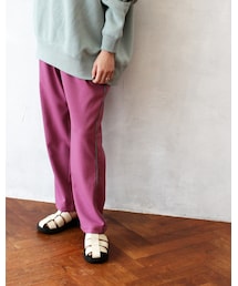 L'Ancre | L'Ancre (アンカー）ラインイージーパンツ(スラックス)