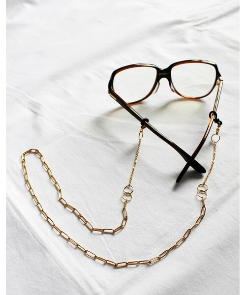 L'Ancre(アンカー)の「L'Ancre (アンカー)MIXチェーングララスコード:GD(サングラス・レディース・ゴールド・Free)」の2枚目の写真