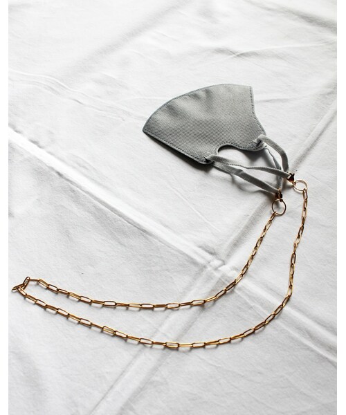 L'Ancre（アンカー）の「L'Ancre (アンカー）スクエアチェーングララスコード：GD（サングラス・レディース・ゴールド・Free）」の3枚目の写真