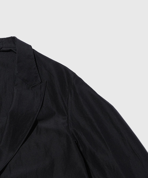 ADAM ET ROPE'(アダムエロペ)の「【blurhms/ブラームス】Si/W/C Peaked Lapel Cardigan JK(テーラードジャケット・メンズ・ブラック・2/3)」の8枚目の写真