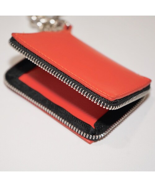 A.D.G（エーディージー）の「Silver Chain Mini Pouch Bag (orange)（ショルダーバッグ）」 WEAR