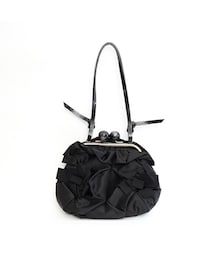 LANVIN（ランバン）  リボンがま口バッグ
