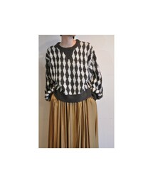 -- | ジャカードニットプルオーバー(ニット/セーター)