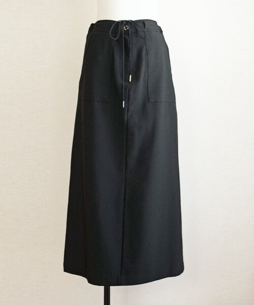 Marient(マリエント)の「マキシパンディングSK(スカート・レディース・グレー/ブラック・FREE)」の2枚目の写真