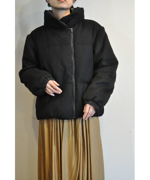 blanc basque（ブランバスク）の「ミリタリーモールスキンシャギーコート（ダウンジャケット/コート・レディース・グリーン/ブルー/ブラック・one）」の2枚目の写真