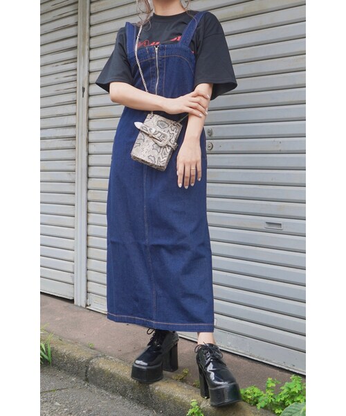 A.D.G（エーディージー）の「"A.D.G" BM-LOGO BIG TEE (black)（Tシャツ/カットソー・レディース・ブラック・FREE）」の3枚目の写真