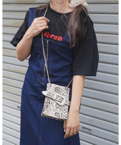 A.D.G（エーディージー）の「"A.D.G" BM-LOGO BIG TEE (black)（Tシャツ/カットソー・レディース・ブラック・FREE）」の4枚目の写真