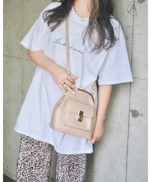 A.D.G(エーディージー)の「"A.D.G" BACK WING BIG TEE (white)(Tシャツ/カットソー・レディース・ホワイト・FREE)」の1枚目の写真