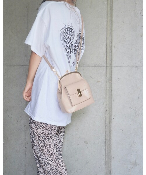 A.D.G(エーディージー)の「"A.D.G" BACK WING BIG TEE (white)(Tシャツ/カットソー・レディース・ホワイト・FREE)」の3枚目の写真