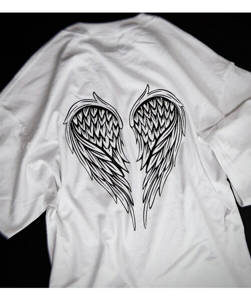 A.D.G(エーディージー)の「"A.D.G" BACK WING BIG TEE (white)(Tシャツ/カットソー・レディース・ホワイト・FREE)」の7枚目の写真