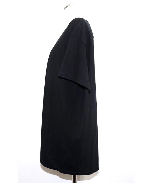 A.D.G（エーディージー）の「ADG OVAL LOGO BIG TEE(black-silver logo)（Tシャツ/カットソー・レディース・ブラック・FREE）」の7枚目の写真