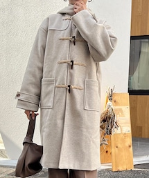 CHANEL♥大人のダッフル　コート・ジャケット♥ロゴトグルボタン♥新品同様品 シャネル chanel ダブルコート