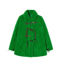 JNBY | Diamond-shaped Embossed Wool-blend Duffle Jacket(ダッフルコート)