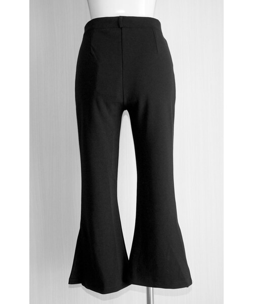 A.D.G(エーディージー)の「Black Super Stretch Flare Slacks(スラックス・レディース・ブラック・FREE)」の9枚目の写真