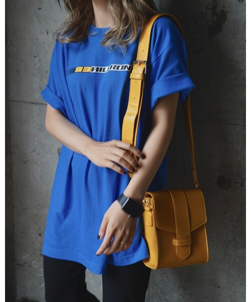 A.D.G(エーディージー)の「2strap 2way Leather Square Bag(yellow)(ショルダーバッグ・レディース・イエロー・FREE)」の13枚目の写真