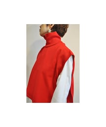 Thomas magpie | ダブルカラーベスト(ベスト)