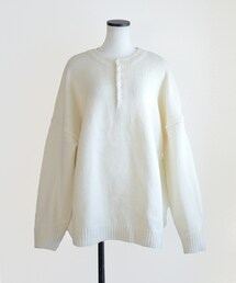 Marient | ヘンリーネックニットPO(ニット/セーター)