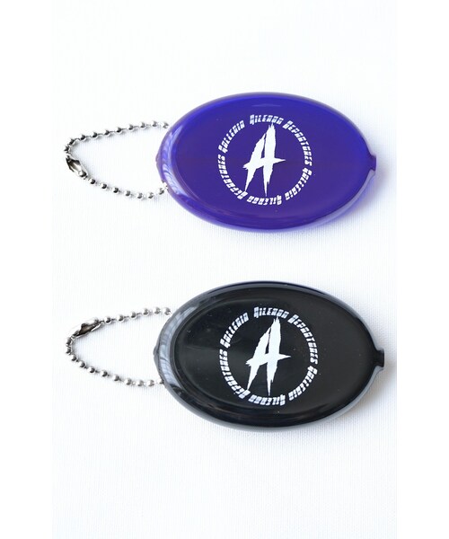 A.D.G（エーディージー）の「ADG SCRATCH CIRCLE LOGO COIN CASE (black)（コインケース・レディース・ブラック・FREE）」の2枚目の写真