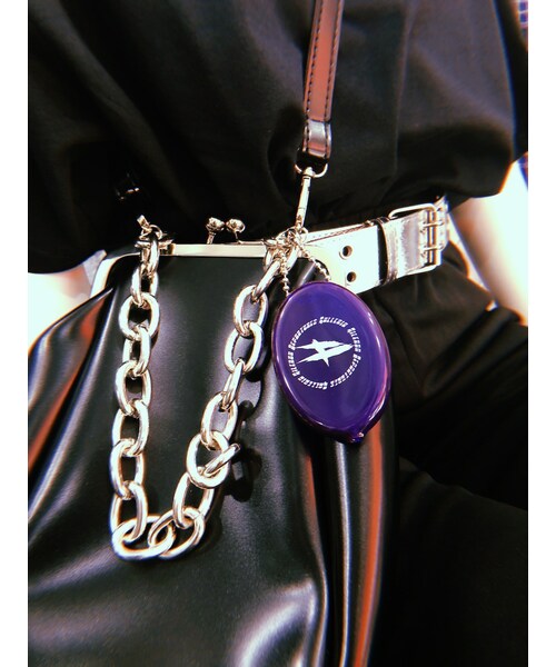 A.D.G(エーディージー)の「ADG SCRATCH CIRCLE LOGO COIN CASE (purple)(コインケース・レディース・パープル・FREE)」の5枚目の写真