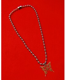 A.D.G | Butterfly Motif Silver Necklace(ネックレス)