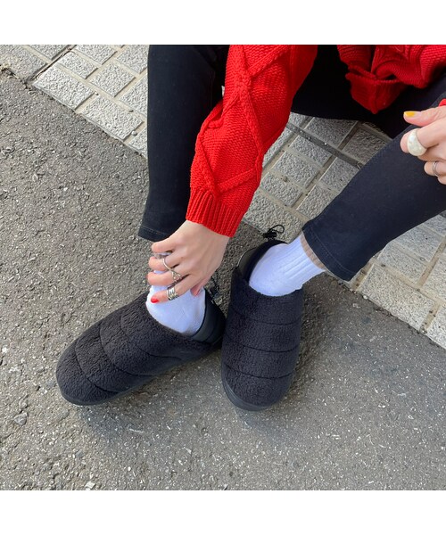 copine（コピン）の「ボアモックシューズ(2size)（その他シューズ・レディース・ブラック・M/L）」の5枚目の写真