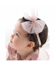 SLAP SLIP BABY | チュール リボン チャーム付き ヘアバンド ベビー(その他ベビー用品)