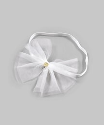 SLAP SLIP BABY | チュール リボン チャーム付き ヘアバンド ベビー(その他ベビー用品)