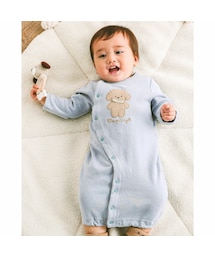 SLAP SLIP BABY | 【 お揃い 】 アニマル うさぎ ネコ くま 2WAYオール (50~70cm)(ロンパース)