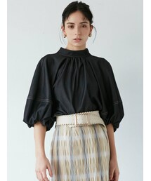LAGUNAMOON | デニムライクボリュームブラウス(シャツ/ブラウス)