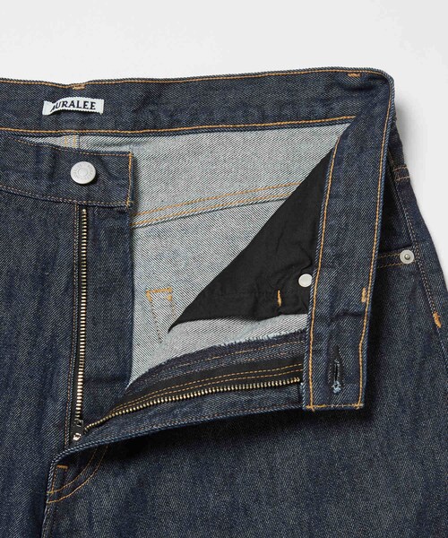 ADAM ET ROPE'（アダムエロペ）の「【AURALEE/オーラリー】HARD TWIST DENIM WIDE PANTS（デニムパンツ・メンズ・ネイビー・L/M/S）」の8枚目の写真