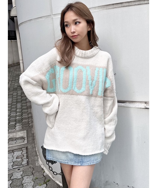 シェリエ　ニットトップス frill layered knit tops – shéller / シェリエ