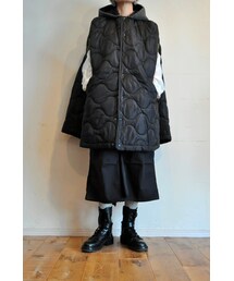 -- | キルティングロングポンチョ(ポンチョ)