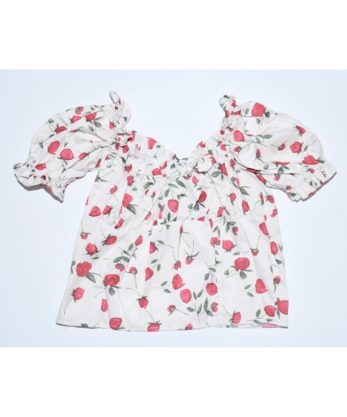 A.D.G(エーディージー)の「Tulip Puff Sleeve Tops(beige)(シャツ/ブラウス・レディース・ベージュ・FREE)」の5枚目の写真