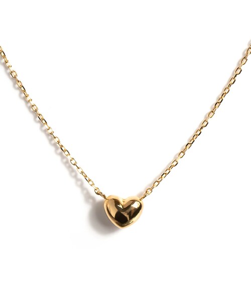 Ops.（オプス）の「K18 ゴールドネックレス ハート エッグ 豆 MOLLICA NECKLACE -モリカ ネックレス-（ネックレス・レディース・イエローゴールド エッグ(K18)/イエローゴールド ファーべ(豆)(K18)/イエローゴールド ハート(K18)・ONE SIZE）」の19枚目の写真