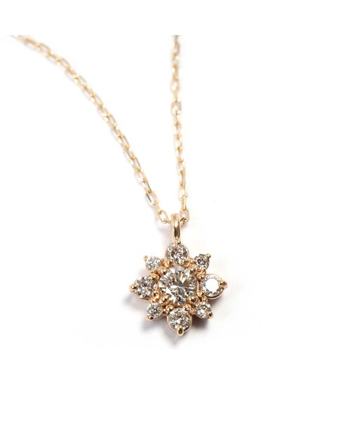 Ops.（オプス）の「ダイヤ 10k チェーン ネックレス ASTERI-POLARIS-NK -アステリ ポラリス-（ネックレス・レディース・ゴールド・ONE SIZE）」の8枚目の写真