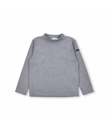 Noeil aime BeBe | テレコ起毛 タートルネック シンプル 長袖 Tシャツ (80~130cm)(Tシャツ/カットソー)