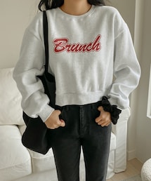 SECRETLABEL | シンプル裏起毛スウェットトップス(スウェット)