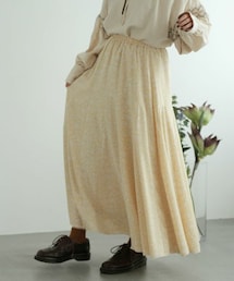 Crisp | フラワーヘムフレアスカート[c2R3109](スカート)